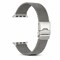 Elegani Mesh Stainless Steel Replacement Band Compatible with Apple Watch 38mm, Silver QYJMB-SLV-38mm - alternate 1
