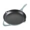 Cravings By Chrissy Teigen 11 Inch Round Enameled Cast Iron Skillet in Ombre Green 123125.01 - alternate 1