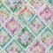 Homeroots 8' X 10' Teal Blue Green And Purple Geometric Washable Indoor Outdoor Area Rug 603487 - alternate 3