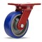 Hamilton Heavy Service Swivel Caster, 6" x 2" Ergo-Glide Wheel (85A), 1/2" Precision Tapered Bearing S-HS-6SPT - alternate 1