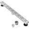 Hydroware Linear Shower Drain, C06 Brushed, 36 Inches HYD-0005 - alternate 1