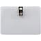 Advantus Advantus Horizontal Badge Holder with Clip - 4" Width x 3" Length - Vinyl - Clear - 50 / Pack 75456 - alternate 3