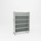 Pucel Shelf Truck, Enclosed, 45 in W x 62 in H x 16 in D, Gray EST-44 - alternate 1