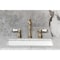Kingston Brass Widespread Bathroom Faucet with Brass Pop-Up, Antique Brass KB1973BPL - alternate 2