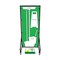 5S Supplies Housekeeping Shadow Board Broom Station V18, Green / White, Kit, No Text HSB-V18-GREEN/WHITE-KIT-NO TEXT - alternate 1