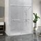 Anzzi 76in x 56-60 in. Frameless Sliding Shower Door in Polished Chrome , 3/8in Tempered Clear Glass SD-AZ21-02CH - alternate 5