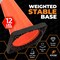 Xpose Safety 36 in Orange Traffic Cone, PVC, 12 lb Base with 6 in & 4 in Collar, DOT Approved, 6 PK OTC36-64-12L-8-X - alternate 4