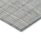 Homeroots 3' X 5' Gray Brown And Ivory Striped Washable Indoor Outdoor Area Rug 597391 - alternate 4