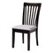 Baxton Studio Bailey Modern Grey Fabric and Dark Brown Finished Wood 5-Piece Dining Set 256-9398-10902-ZORO - alternate 3