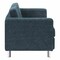 Office Star Products Pacific Love Seat, Navy PAC52-S76 - alternate 2