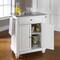 Crosley Cambridge Granite Top Portable Kitchen Island/Cart KF30023DWH - alternate 4