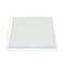 Fab Glass And Mirror 17in Square 3/8in in Thick Tempered Pencil Polish Touch Corners Glass Table Top, Clear 17SQR10THPETE - alternate 6