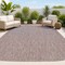 Jonathan Y Miles Modern Minimalist Radius Corner Solid Light Brown 8 ft. x 10 ft. Shaped Area Rug SHP100D-8 - alternate 1