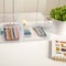 Martha Stewart Brody 2 Pack Plastic Stackable Office Desktop Organizer Boxes with Drawer, 6 x 7.5 BE-PB4512-2-CLR-MS - alternate 7