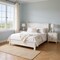 Homeroots Three Piece White Solid Wood Bedroom Set 523976 - alternate 4