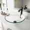 Vigo Giovanni Iridescent Glass 17 in. L x 17 in. W x 7 in. H Round Vessel Bathroom Sink VG07074 - alternate 3