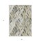 Homeroots 3' X 5' Taupe Ivory And Brown Geometric Washable Indoor Outdoor Area Rug 589248 - alternate 5