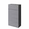 Hirsh 36 in W 5 Drawer Lateral File Cabinet, Arctic Silver, A4/Legal/Letter 23747 - alternate 4