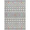Homeroots 8' X 10' Linen Pink And Orange Geometric Washable Indoor Outdoor Area Rug 612193 - alternate 6