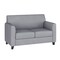 Flash Furniture Living Room Set, 29" x 32-1/4" to 32-1/2", Upholstery Color: Gray BT-827-SET-GY-GG - alternate 4