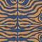 Homeroots 10' X 14' Navy Blue And Pink Animal Print Washable Indoor Outdoor Area Rug 600683 - alternate 3