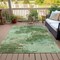 Homeroots 10' X 14' Artichoke Green And Pale Aqua Abstract Washable Indoor Outdoor Area Rug 630638 - alternate 6