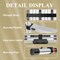 Wrightmaster 8.5 ft. Portable Steel Extension Ladder with Non-Marring Feet, 330 lbs. Capacity Zoro2.6M - alternate 5