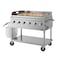 Koolmore 48 in. Commercial Outdoor Propane Gas Grill with Griddle, ETL Listed in Stainless-Steel CGKIT4-48G - alternate 6