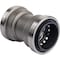 Quickfitting 1'' Push-to-Connect Stainless Steel Straight Coupling SS831R - alternate 1
