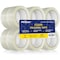 Miibox Clear Packing Tape 12 Rolls, Total 655Y, Clear, 1.88in x 54.6 yd, Ultra Strong OPTAPE56YDWHTX12 - alternate 1