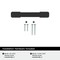 Amerock Triomphe 3 inch (76mm) Center-to-Center Matte Black Cabinet Pull, 25PK 25VMP37090MB - alternate 2