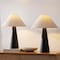 Jonathan Y Harrison 22.5" Modern Contemporary Sculptural Tapered Cone Resin LED Table Lamp, Matte Black, 2PK JYL5607A-SET2 - alternate 4
