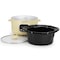 Megachef 3.7 Quart Electric Slow Cooker in Ivory MCSC-350 - alternate 2