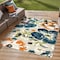 World Rug Gallery Geometric Bohemian Indoor/Outdoor Area Rug 6 ft 6 in x 6 ft 6 in Square Multi 5566MULTI6SQ - alternate 1