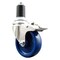 Service Caster 4 Inch 316SS Solid Poly Swivel 1-5/8 Inch Expanding Stem Caster Lock Brake SCC SCC-SS316TTLEX20S414-SPUS-158 - alternate 1