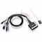 Iogear 2-PORT HD CABLE KVM SWITCH WITH AUDIO GCS62HU - alternate 4