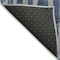 Homeroots 10' X 14' Navy Blue And Denim Blue Striped Washable Indoor Outdoor Area Rug 608957 - alternate 6