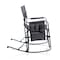 Picnic Time Family Of Brands Woodland Rocking Camping Chair, Charcoal Gray 817-01-159-000-0 - alternate 4