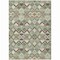 Homeroots 3' X 5' Sage And Off White Geometric Washable Indoor Outdoor Area Rug 608993 - alternate 6