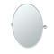 Gatco Cafe 32" Frameless Oval Mirror, Chrome 4419LG - alternate 1