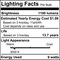 Bulbrite 75 - Watt Equivalent A19 Dimmable Medium Screw LED Light Bulb Soft White Light 3000K , 4PK 862830 - alternate 7