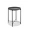 Homeroots 21" Gray Aluminum Round End Table 372277 - alternate 3