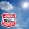 Signmission Private Property Shield Sign No Hunting, 6 inch X 6 inch, Plastic Sign, 2PK SHI-P-2PACK-6-446 - alternate 3