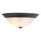 Boston Harbor CEIL LT 2LT FLUSH MT MBLK 13IN, 2PK OG24001 - alternate 3