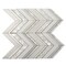 Apollo Tile Pearl White 12x12 Thassos, Shell Marble Polished Floor and Wall Mosaic Tile 5.08 sqft/case, 5PK APLALA88C11A - alternate 5