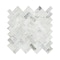 Msi Calacatta Cressa Herringbone 12 In. X 12 In. X 10 Mm Honed Marble Mesh-Mounted Mosaic Tile, 10PK ZOR-MD-0140 - alternate 6