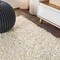 Jonathan Y Mercer Shag Plush White 4 ft. x 6 ft. Area Rug MCR106A-4 - alternate 2