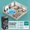 Serenelife 10,000 BTU Portable Air Conditioner, 115V Compact Room Air Conditioner with Dehumidifier & Fan SLPAC19B - alternate 3