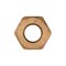 Auveco Brass Threaded Sleeve Double Compression Nut 3/16in Tube Size, 10PK 193 - alternate 2