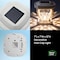 Home Zone Security 12-Lumen-Each 4 x 4 Solar LED Post Cap Lights, White ELI1402V - alternate 2